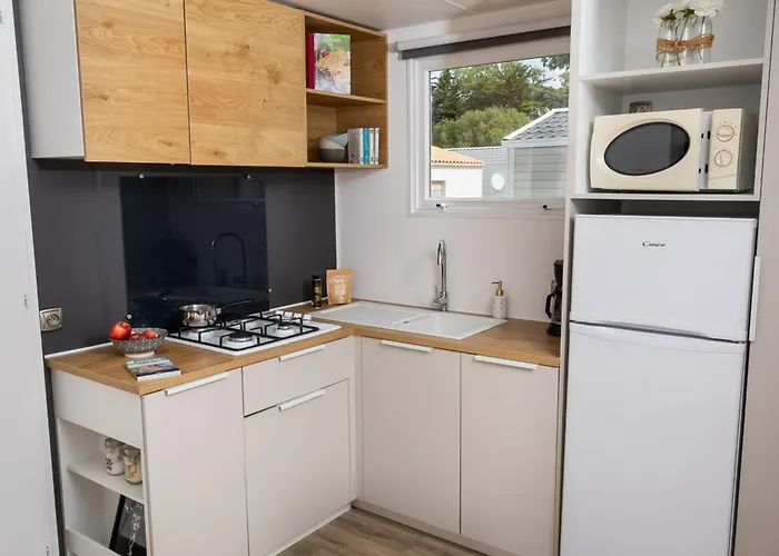 Mobil Spacieux, Terrasse, 3 A Saint-hilaire-de-riez - Api-1-52-966 圣伊莱尔·德列